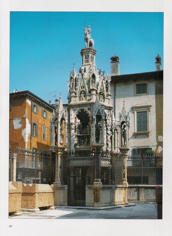 Гробница Кансиньо Скалиджери, современное фото