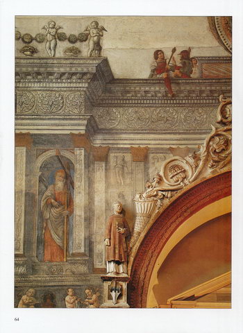 Художественная псевдорельефная роспись интерьеров собора