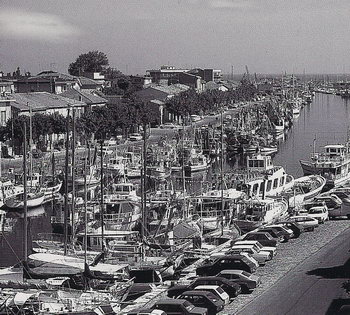 Порт Римини на старых фотографиях