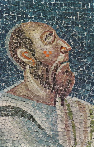 «Апостол Павел» фрагмент мозаики в мавзолее Галлы Плацидии