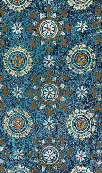 Мозаичное убранство сводов мавзолея Галлы Плацидии в Равенне