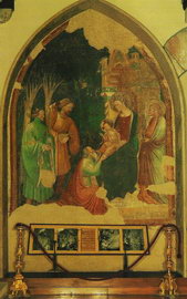 «Поклонение волхвов», школа области Марке, XV век