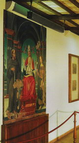 Галерея античного искусства, верхняя лоджия в Пинакотеке Сан-Франческо
