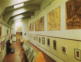 Галерея современного искусства в в Пинакотеке Сан-Франческо в Сан-Марино