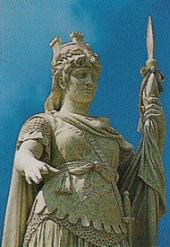 Статуя Свободы на площади у Правительственного дворца в Сан-Марино