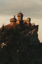Вторая крепость-замок Честа в Сан-Марино