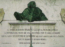 Памятник Браманте Ладзари