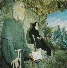 Святой Марино и Святой Лео скрываются на горе Титано