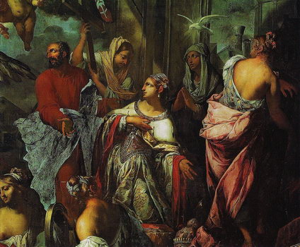 Пьетро Негри «Мадонна спасает Венецию от чумы 1630 года»