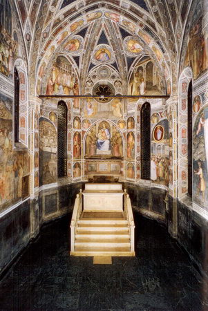Интерьер капеллы блаженного Луки Беллуди в соборе Святого Антония в Падуе