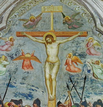 Фреска «Распятие» работы Пьетро Аннигони в капелле Святого Якова