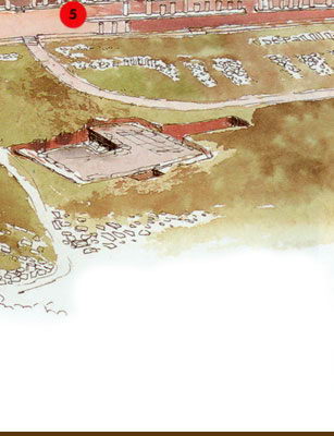 Карта Эфеса - античный муниципалитет Пританий, византийская базилика