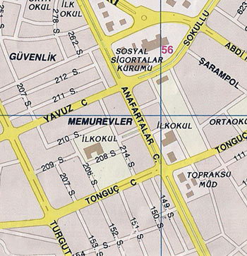 Карта Анталии