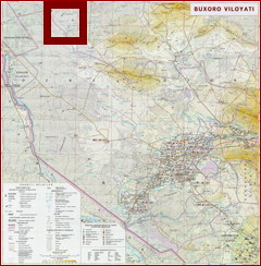 Карта Бухарской области Карта Бухарской области