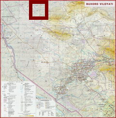 Карта Бухарской области Карта Бухарской области