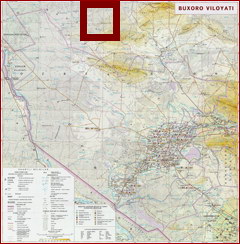 Карта Бухарской области Карта Бухарской области