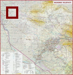 Карта Бухарской области Карта Бухарской области
