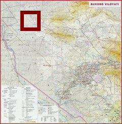 Карта Бухарской области Карта Бухарской области