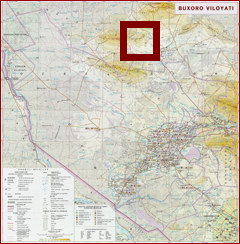 Карта Бухарской области Карта Бухарской области