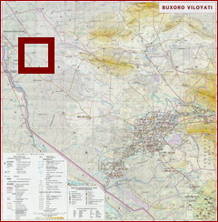 Карта Бухарской области Карта Бухарской области