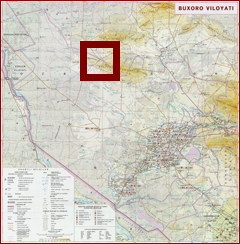 Карта Бухарской области Карта Бухарской области