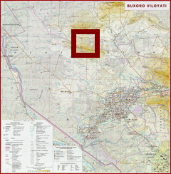 Карта Бухарской области Карта Бухарской области