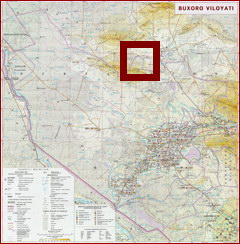 Карта Бухарской области Карта Бухарской области