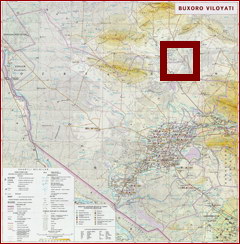 Карта Бухарской области Карта Бухарской области