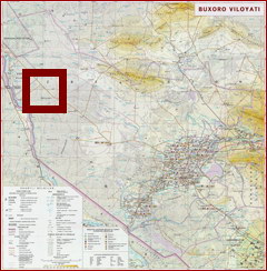 Карта Бухарской области Карта Бухарской области