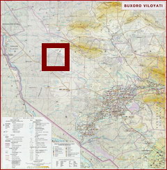Карта Бухарской области Карта Бухарской области