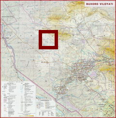 Карта Бухарской области Карта Бухарской области