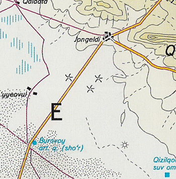 Карта Бухарской области - 