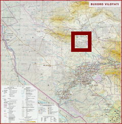Карта Бухарской области Карта Бухарской области