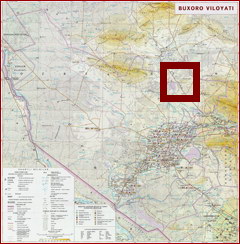 Карта Бухарской области Карта Бухарской области