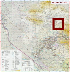 Карта Бухарской области Карта Бухарской области