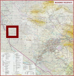 Карта Бухарской области Карта Бухарской области