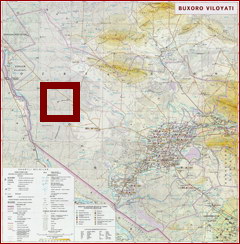 Карта Бухарской области Карта Бухарской области