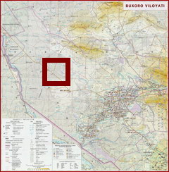 Карта Бухарской области Карта Бухарской области