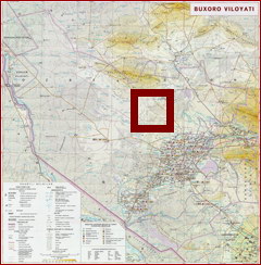 Карта Бухарской области Карта Бухарской области