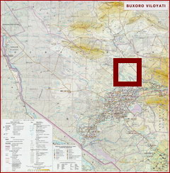 Карта Бухарской области Карта Бухарской области