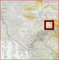Карта Бухарской области Карта Бухарской области