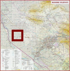 Карта Бухарской области Карта Бухарской области