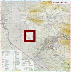 Карта Бухарской области Карта Бухарской области