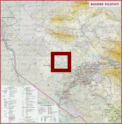 Карта Бухарской области Карта Бухарской области