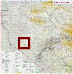 Карта Бухарской области Карта Бухарской области