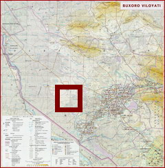 Карта Бухарской области Карта Бухарской области