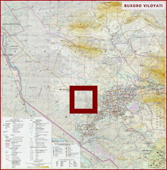 Карта Бухарской области Карта Бухарской области