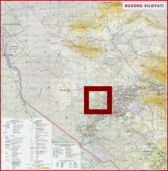 Карта Бухарской области Карта Бухарской области