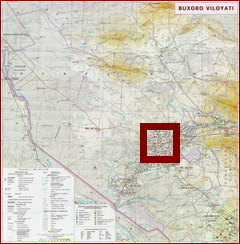 Карта Бухарской области Карта Бухарской области