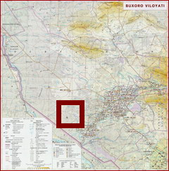Карта Бухарской области Карта Бухарской области